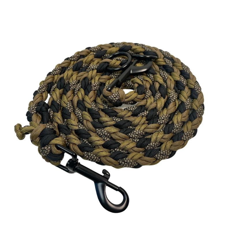 Paracord leash available in 3 lengths