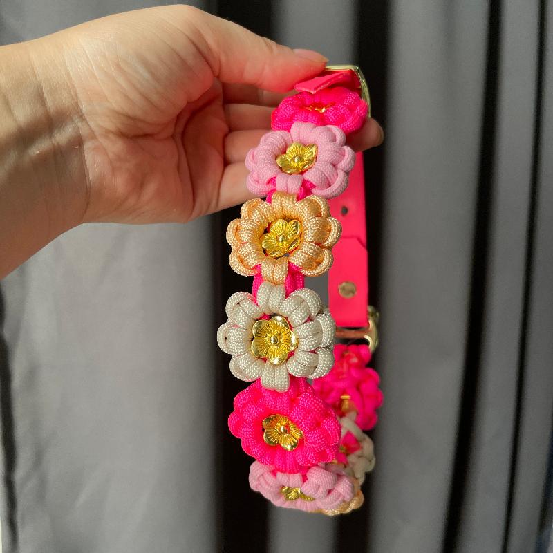 Halsband Fleur d'Amour- Halsumfang 33-37cm