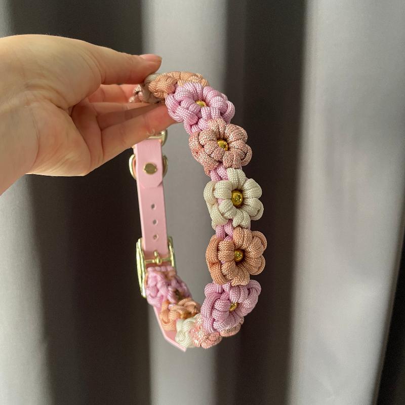 Halsband Petite les Fleurs- Halsumfang 35-40cm